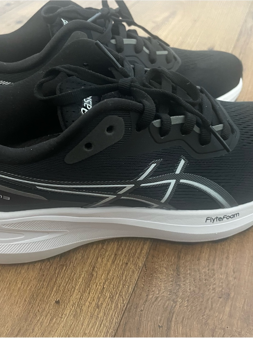 Asics Black & White FlyteFoam Training Sneakers